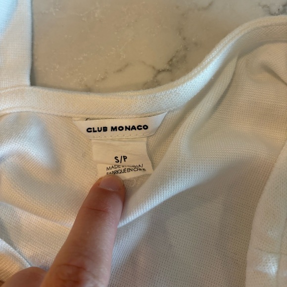 Asymmetrical Club Monaco Sweater 🤍 - Picture 5 of 6